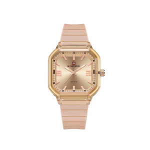 Naviforce Modern Muse Watch For Women Rose Gold - (NF-6108-7)