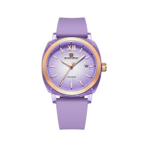 Naviforce Zoya Elegance Watch For Women Purple - (NF-6111-4)
