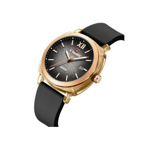 Naviforce Zoya Elegance Watch For Women Black - (NF-6111-6)