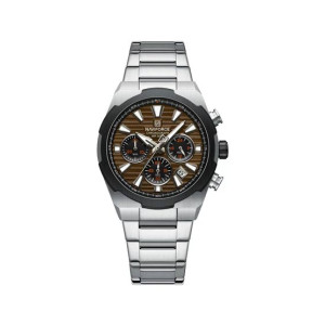 Naviforce Executive Chrono Watch For Men Silver - (NF-8081-5)