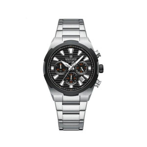 Naviforce Executive Chrono Watch For Men Silver - (NF-8081-7)