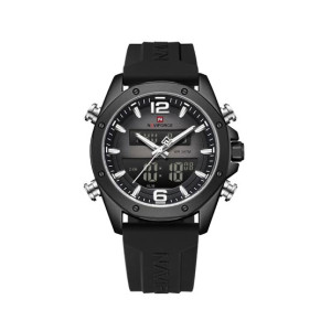 Naviforce Global Master Watch For Men Black - (NF-9264-2)