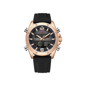 Naviforce Global Master Watch For Men Black - (NF-9264-4)