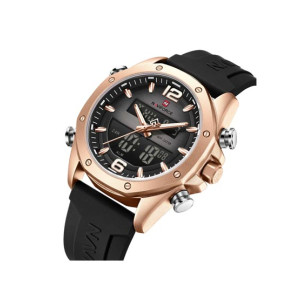 Naviforce Global Master Watch For Men Black - (NF-9264-4)