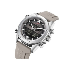 Naviforce Global Master Watch For Men Beige - (NF-9264-5)