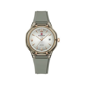 Naviforce Nova Elegance Watch For Men Cream Grey - (NF-6110-2)