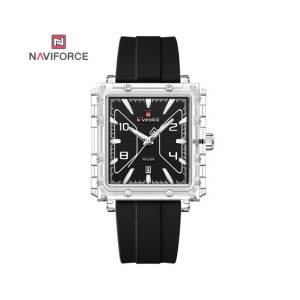 Naviforce Elite Frame Watch For Men Black - (NF-6112-4)