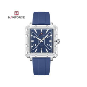 Naviforce Elite Frame Watch For Men Blue - (NF-6112-5)