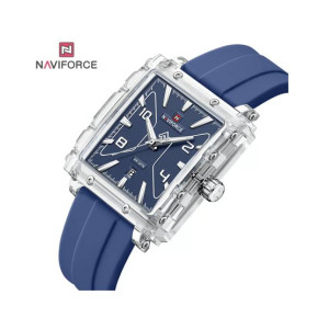 Naviforce Elite Frame Watch For Men Blue - (NF-6112-5)