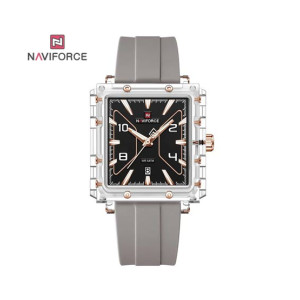 Naviforce Elite Frame Watch For Men Beige - (NF-6112-6)