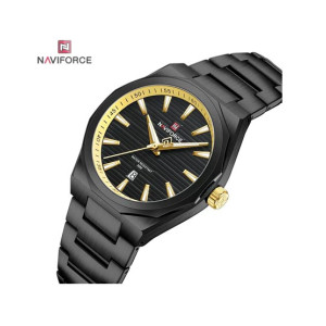 Naviforce Power Date Watch For Men Black - (NF-9274-1)