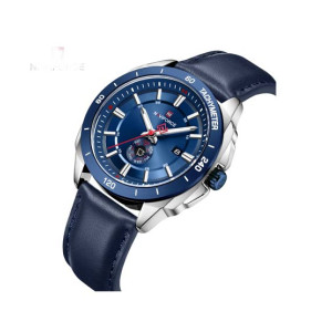 Naviforce Signature Day Date Watch For Men Blue - (NF-9269-4)