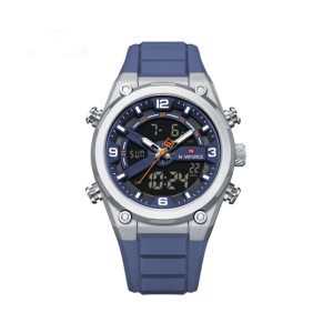 Naviforce Dual Master Watch For Men Blue - (NF-9265-4)
