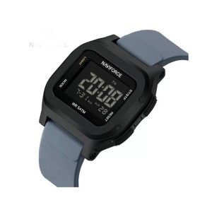 Naviforce Aura Digital Watch For Men Grey - (NF-7137-3)