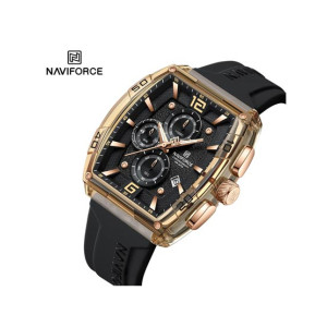 Naviforce ChronoCore Watch For Men Black - (NF-6101-6)