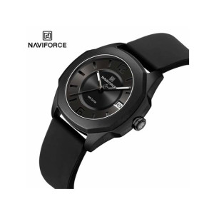 Naviforce Grace Date Watch For Men's Black - (NF-7107-1)