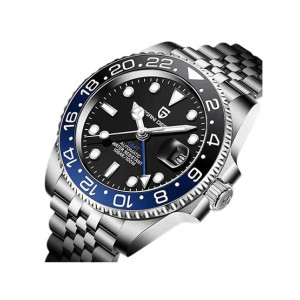 Benyar Pagani Design Stainless Steel Men's Watch Silver (PD-1662-1)