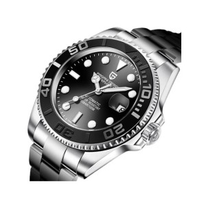 Benyar Pagani Design Automatic Edition Men's Watch Silver (PD-1651-1)