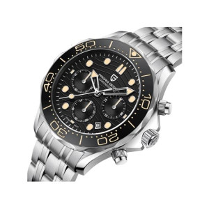 Benyar Pagani Design Exclusive Edition Men's Watch Silver (PD-1713-2)