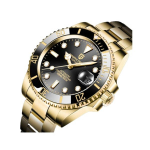 Benyar Pagani Design Stainless Steel Men's Watch Golden (PD-1661-1)