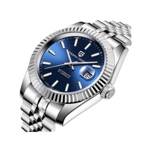 Benyar Pagani Design Automatic Men's Watch Silver (Pd-1645-1)