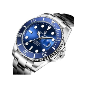 Benyar Pagani Design Automatic Men's Watch Silver (PD-1639-3)