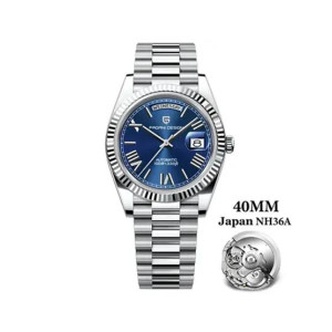 Benyar PD Chronomaster Luxury Watch For Men Silver (PD-1783-1)