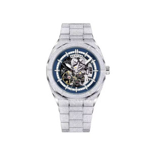 Benyar Royal Auto Series Watch For Men Silver - (BY-5212-3)