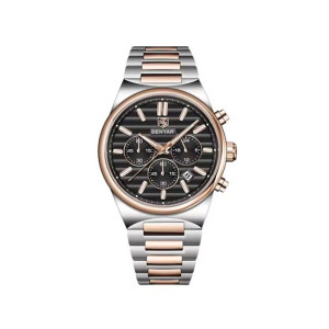 Benyar Alpha Date Chronograph Watch For Men Two Tone - (BY-5214-5)