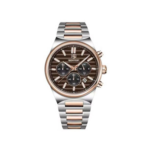 Benyar Alpha Date Chronograph Watch For Men Two Tone - (BY-5214-6)
