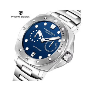 Pagani Design Automatic Watch For Men Silver (PD-1767-5)