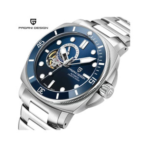 Pagani Design Automatic Edition Watch For Men Silver (PD-1736-4)