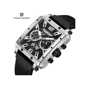 Pagani Design Square Edition Watch For Men Black (PD-1725-4)