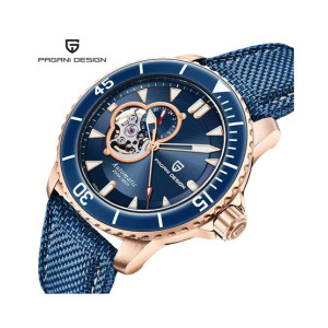 Pagani Design Seiko Drive Edition Watch For Men Blue (PD-1674-1)