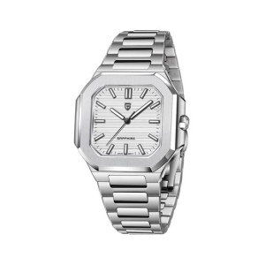 Pagani Design Premium Lifestyle Watch For Men Silver (PD-YS019-3)
