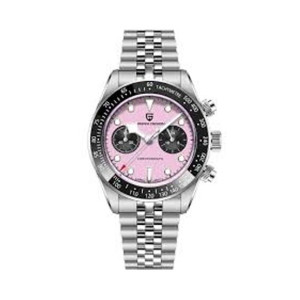 Pagani Design VK63 Japanese Chronograph Watch For Men Silver (PD-1813-1)