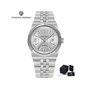 Pagani Design nfinity Automatic Watch For Men Silver (PD-YS027-5)