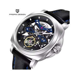 Pagani Design Infinity Gear Tourbillon Watch For Men Black (PD-YS017-4)