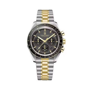 Pagani Design Seiko V63 Movement Watch For Men Two Tone (PD-1701-20)