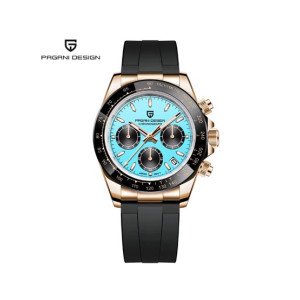 Pagani Design Daytona Seiko VK63 Watch For Men Black (PD-1664-7)
