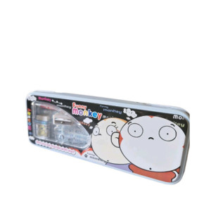 Letsshop Monkey Geometry Box For Kids - Black