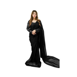 RGshop Chiffon And Silk Saree