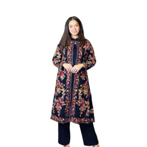 Azhari Traders Embroidered With Inner And Trouser Suit 3Pcs