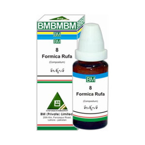 BM Homoeopathy Formica Rufa Drops For Rhinitis and Sinusitis - Pack Of 2