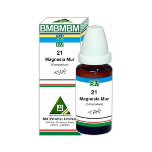 BM Homoeopathy Magnesia Mur Drops For Acute And Chronic Constipation Pack Of 2