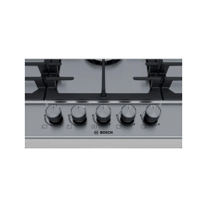 Bosch Series 6 90cm Stainless Steel Gas Hob (PCQ9B5O90M)
