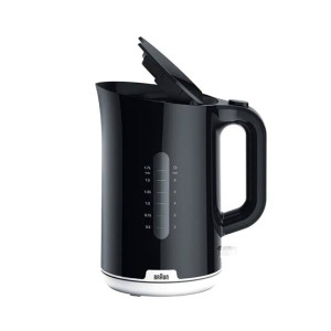 Braun Breakfast1 Electric Kettle 1.7 Ltr Black (WK 1100)