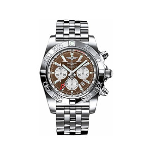 Breitling Chronomat GMT Men's Watch Silver (AB041012/Q586-383A)