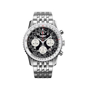 Breitling Navitimer Cosmonaute Men's Watch Silver (AB021012/BB59-447A)