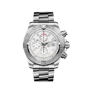 Breitling Super Avenger II Men's Watch Silver (A1337111/G779-168A)